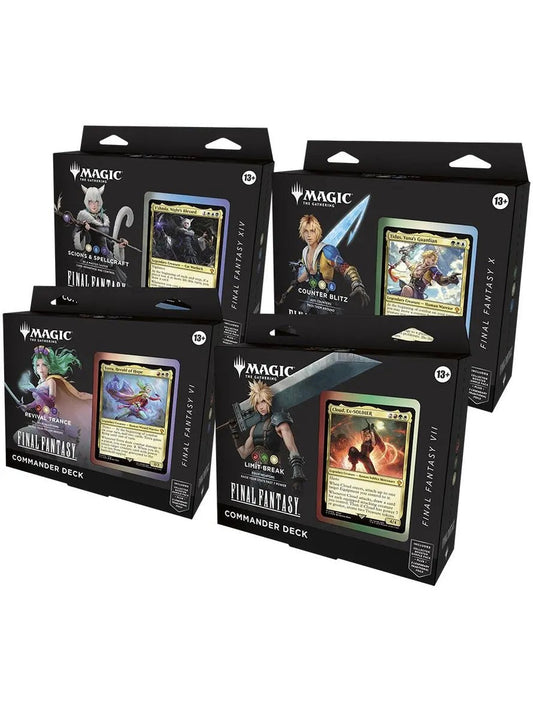 FINAL FANTASY Commander Deck Display [FIC] Commander: FINAL FANTASY