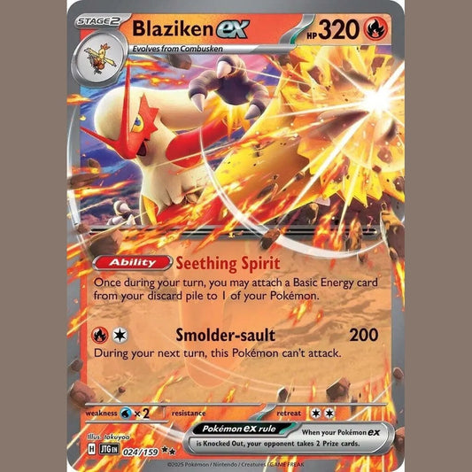Blaziken ex [JTG - 024/159] SV09: Journey Together