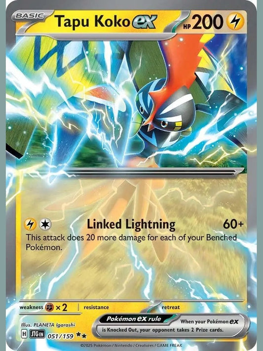 Tapu Koko ex [JTG - 051/159] SV09: Journey Together
