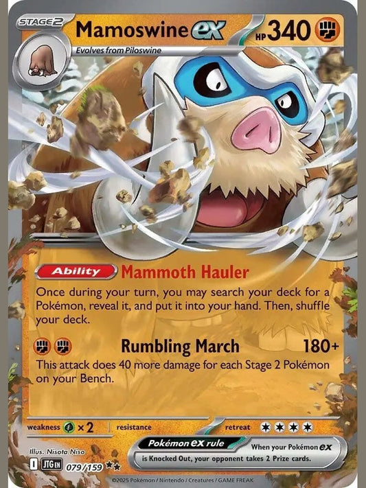 Mamoswine ex - 079/159 [JTG - 079/159] SV09: Journey Together