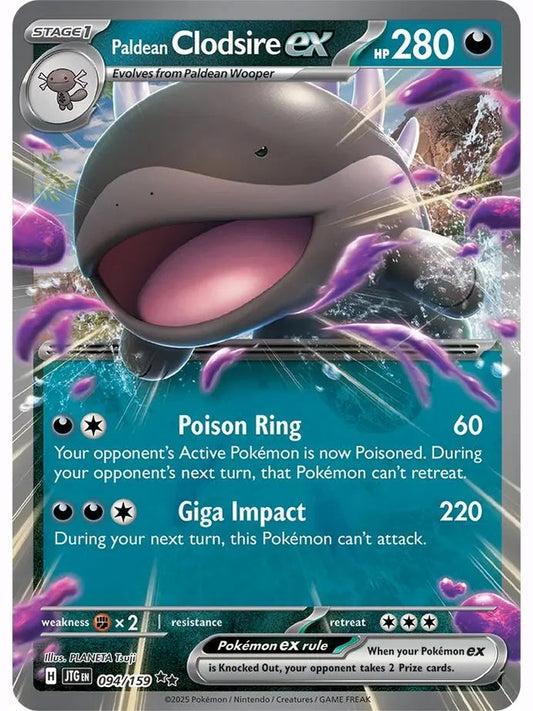 Paldean Clodsire ex [JTG - 094/159] SV09: Journey Together