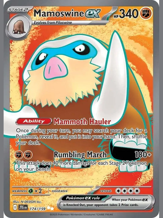 Mamoswine ex - 174/159 [JTG - 174/159] SV09: Journey Together