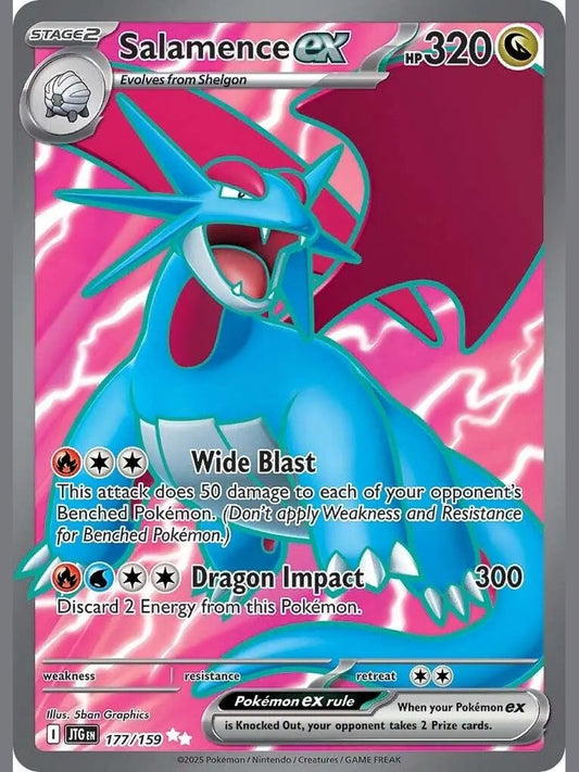 Salamence ex - 177/159 [JTG - 177/159] SV09: Journey Together