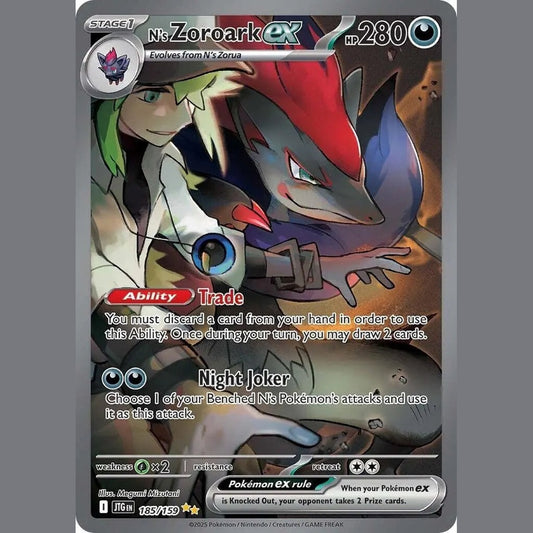 N's Zoroark ex - 185/159 [JTG - 185] SV09: Journey Together