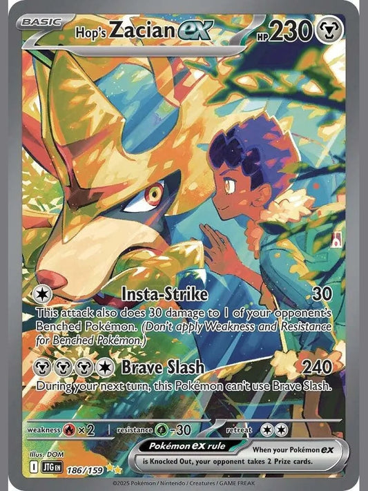 Hop's Zacian ex - 186/159 [JTG - 186] SV09: Journey Together