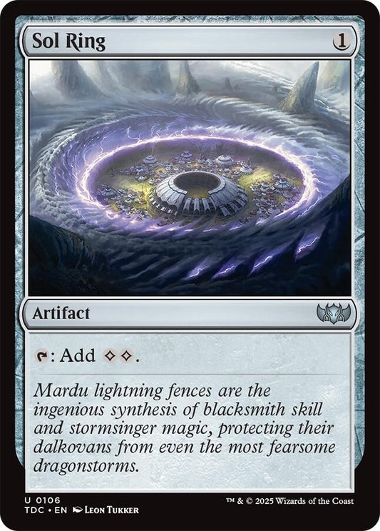 Sol Ring [TDC - 106] - Shippin Texas