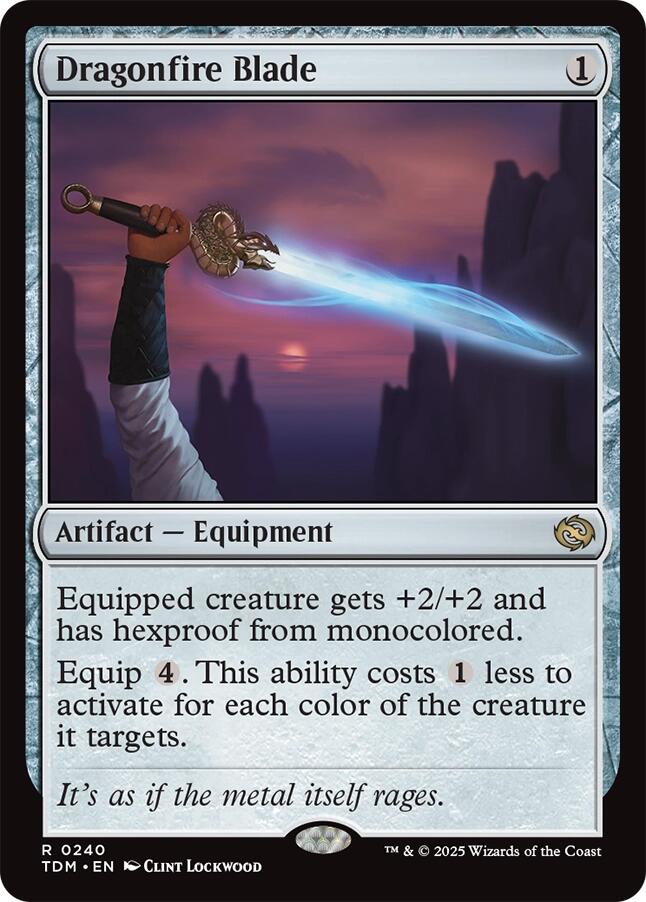 Dragonfire Blade [TDM - 240] - Shippin Texas