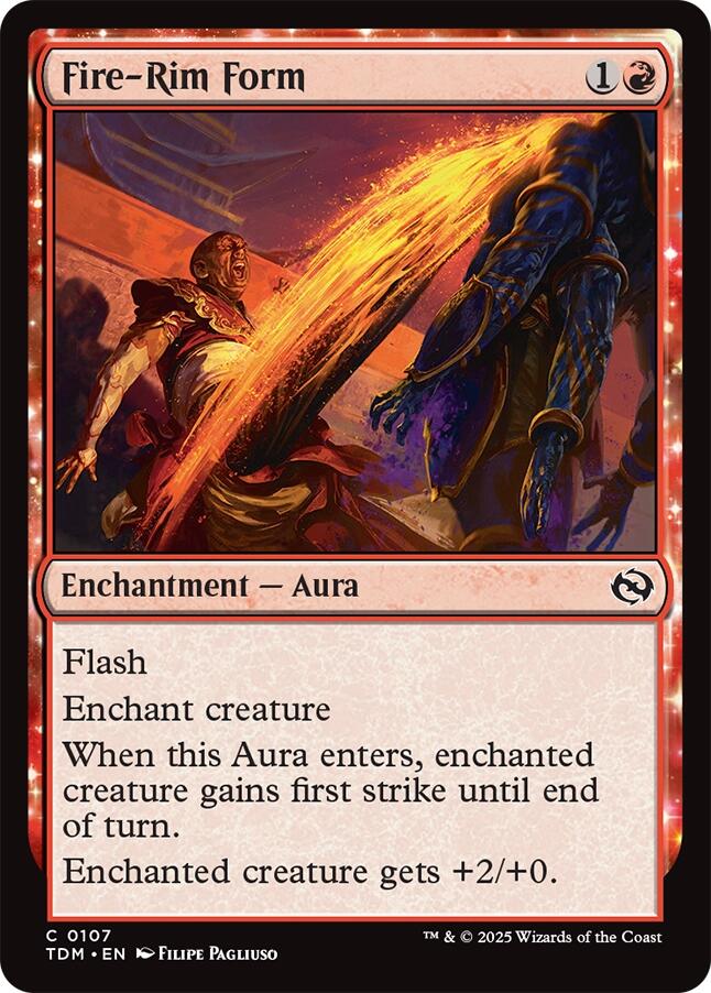 Fire-Rim Form [TDM - 107] - Shippin Texas