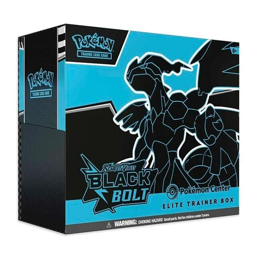 Black Bolt Pokemon Center Elite Trainer Box (Exclusive) [BLK - 0] - Shippin Texas