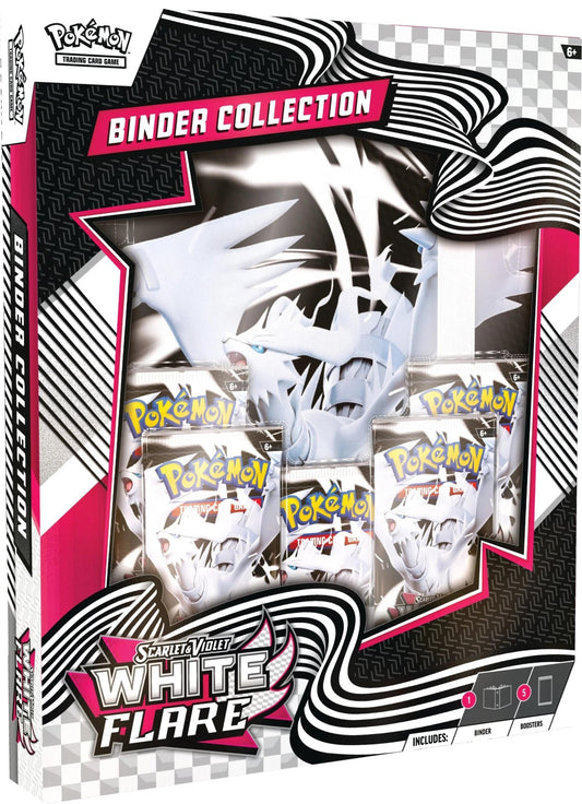 White Flare Binder Collection [WHT - 0] - Shippin Texas