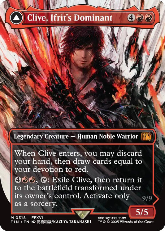 Clive, Ifrit's Dominant (0318) (Borderless) [FIN - 318] - Shippin Texas