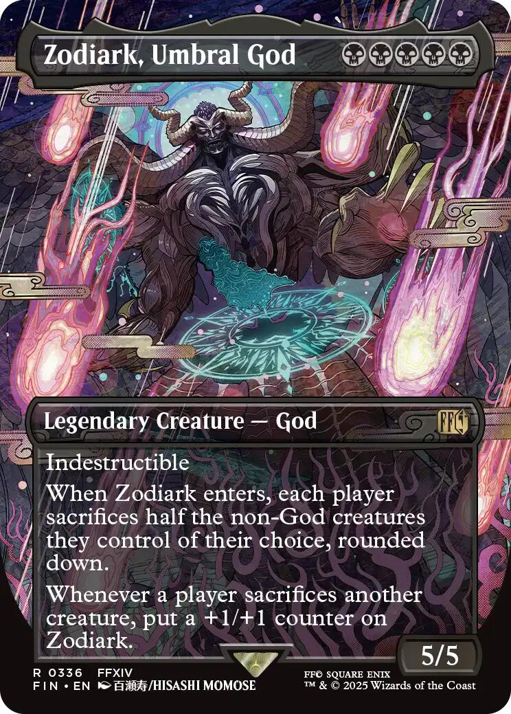 Zodiark, Umbral God (Borderless) [FIN - 336] - Shippin Texas