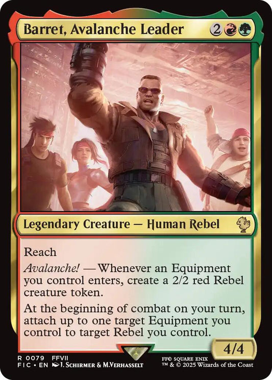 Barret, Avalanche Leader [FIC - 79] - Shippin Texas