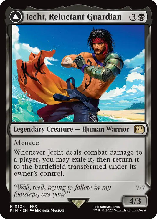 Jecht, Reluctant Guardian [FIN - 104] - Shippin Texas
