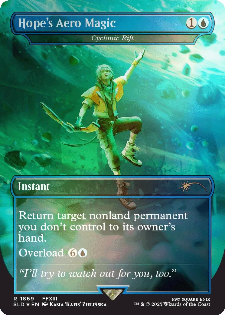 Hope's Aero Magic - Cyclonic Rift (Rainbow Foil) [SLD - 1869] - Shippin Texas