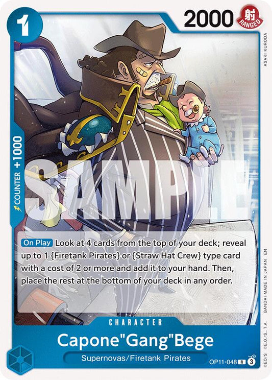 Capone"Gang"Bege (048) [OP11 - OP11-048] - Shippin Texas