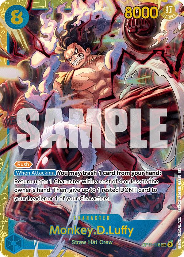Monkey.D.Luffy (118) [OP11 - OP11-118] - Shippin Texas