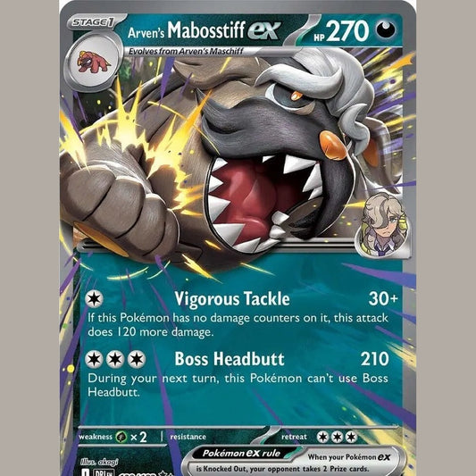 Arven's Mabosstiff ex - 139/182 [DRI - 139/182] SV10: Destined Rivals
