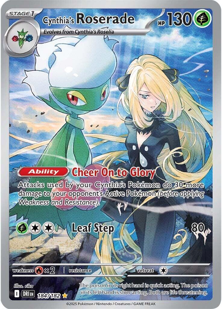 Cynthia's Roserade - 184/182