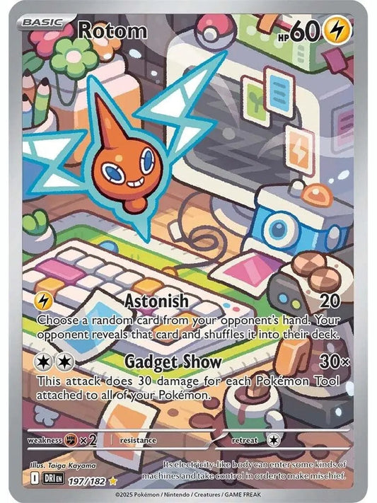 Rotom - 197/182 [DRI - 197/182] SV10: Destined Rivals
