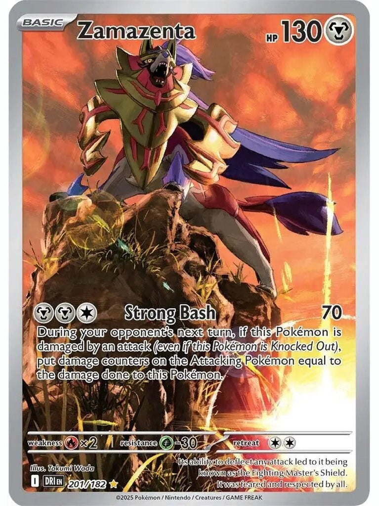 Zamazenta - 201/182 [DRI - 201] SV10: Destined Rivals