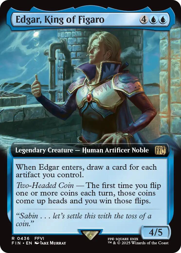 Edgar, King of Figaro (Extended Art) [FIN - 436] - Shippin Texas