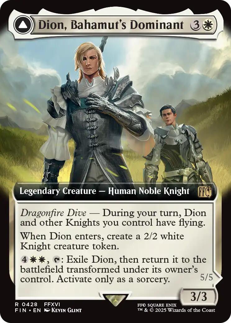 Dion, Bahamut's Dominant (Extended Art) [FIN - 428] - Shippin Texas