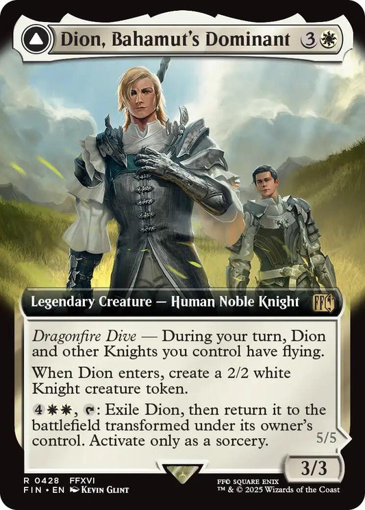 Dion, Bahamut's Dominant (Extended Art) [FIN - 428] - Shippin Texas