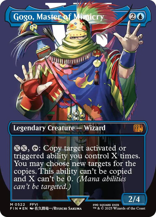 Gogo, Master of Mimicry (Borderless) (Surge Foil) [FIN - 522] - Shippin Texas