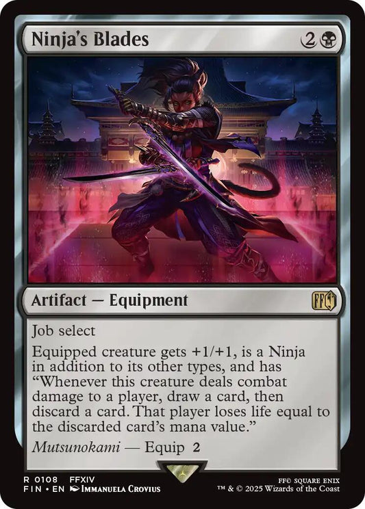 Ninja's Blades [FIN - 108] - Shippin Texas