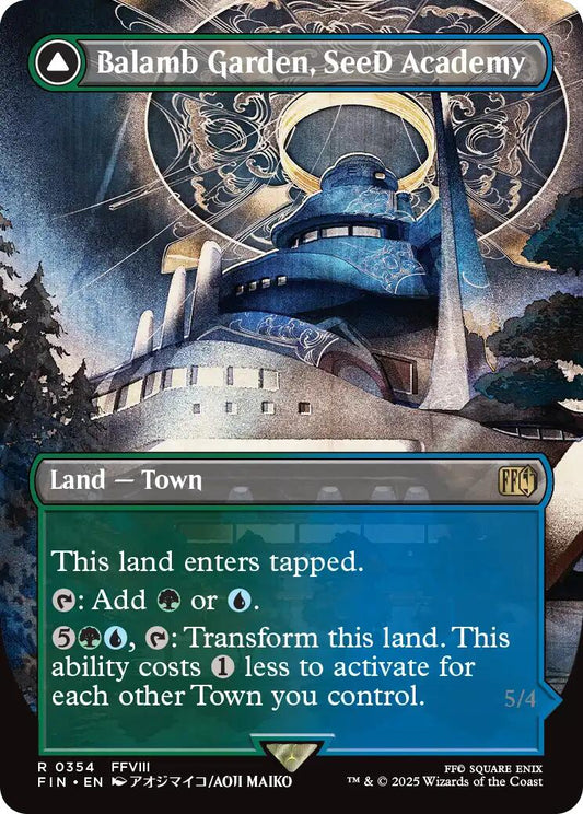 Balamb Garden, SeeD Academy (Borderless) [FIN - 354] - Shippin Texas