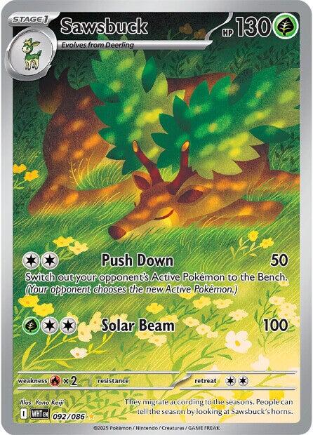 Sawsbuck - 092/086 [WHT - 092/086]