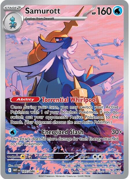 Samurott - 107/086 [WHT - 107/086] - Shippin Texas