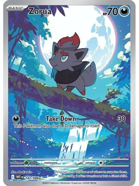 Zorua - 142/086 [WHT - 142/086] SV: White Flare