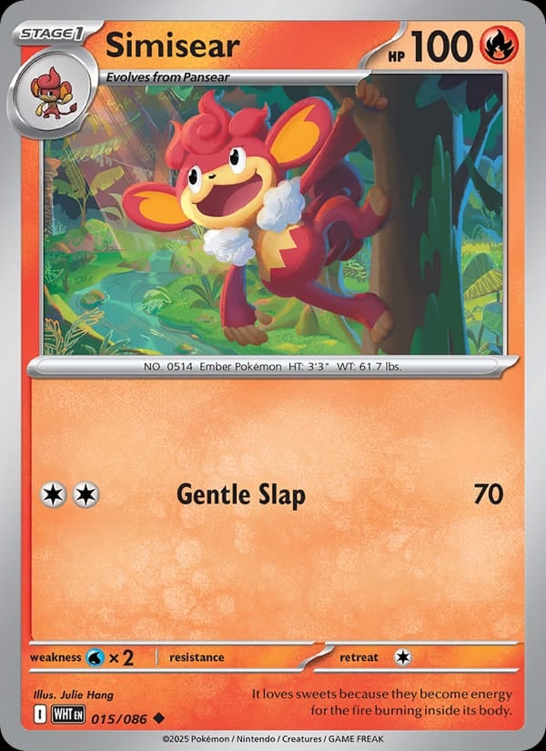 Simisear (Master Ball Pattern) [WHT - 015/086] - Shippin Texas