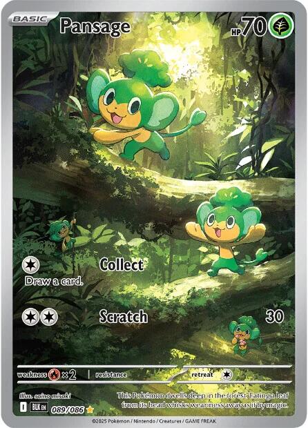 Pansage - 089/086 [BLK - 089/086]