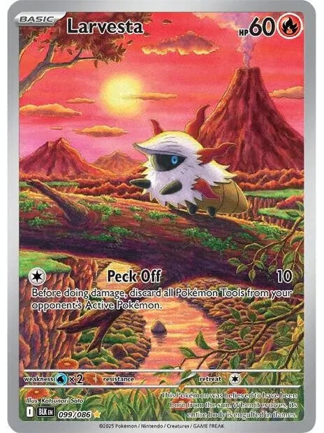 Larvesta - 099/086 [BLK - 099/086] SV: Black Bolt
