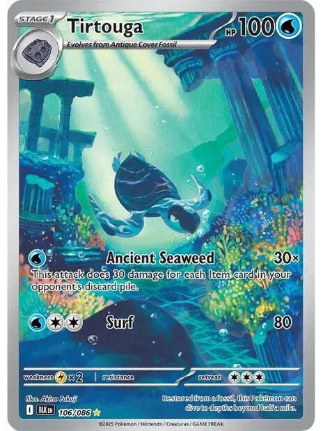 Tirtouga - 106/086 [BLK - 106/086] SV: Black Bolt