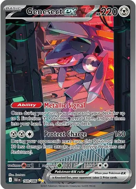 Genesect ex - 169/086 [BLK - 169/086]