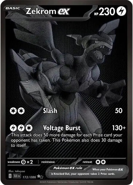 Zekrom ex - 172/086 [BLK - 172/086]