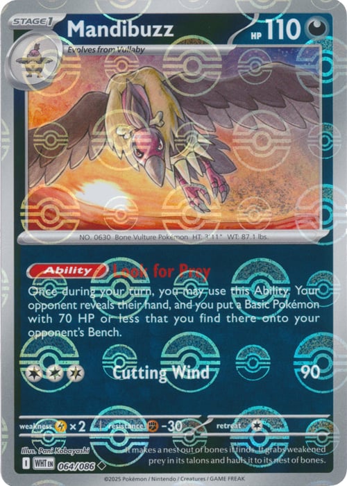 Mandibuzz (Poke Ball Pattern)