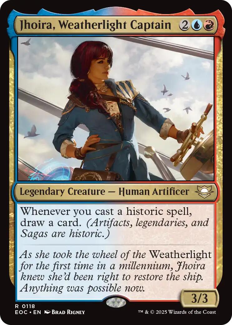 Jhoira, Weatherlight Captain [EOC - 118] - Shippin Texas