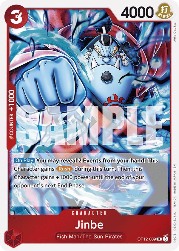 Jinbe [OP12 - OP12-009] - Shippin Texas
