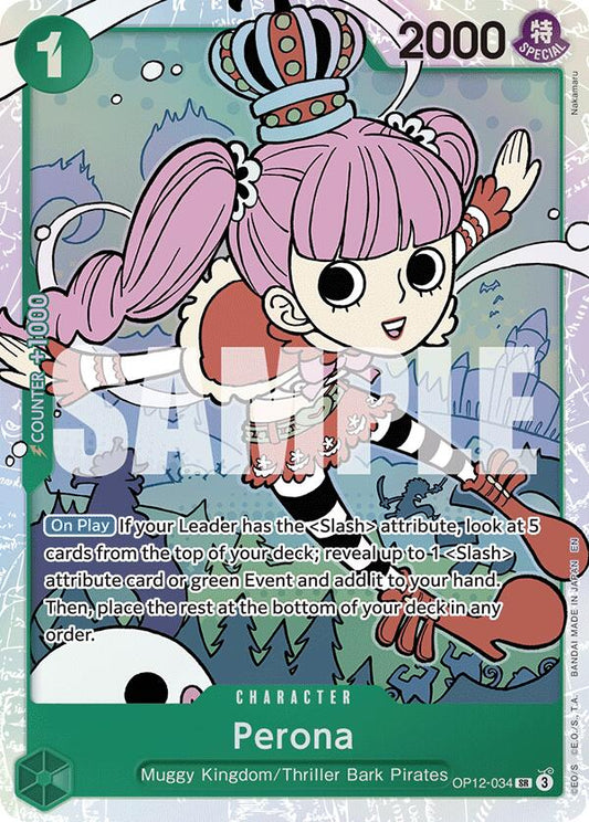 Perona [OP12 - OP12-034] - Shippin Texas