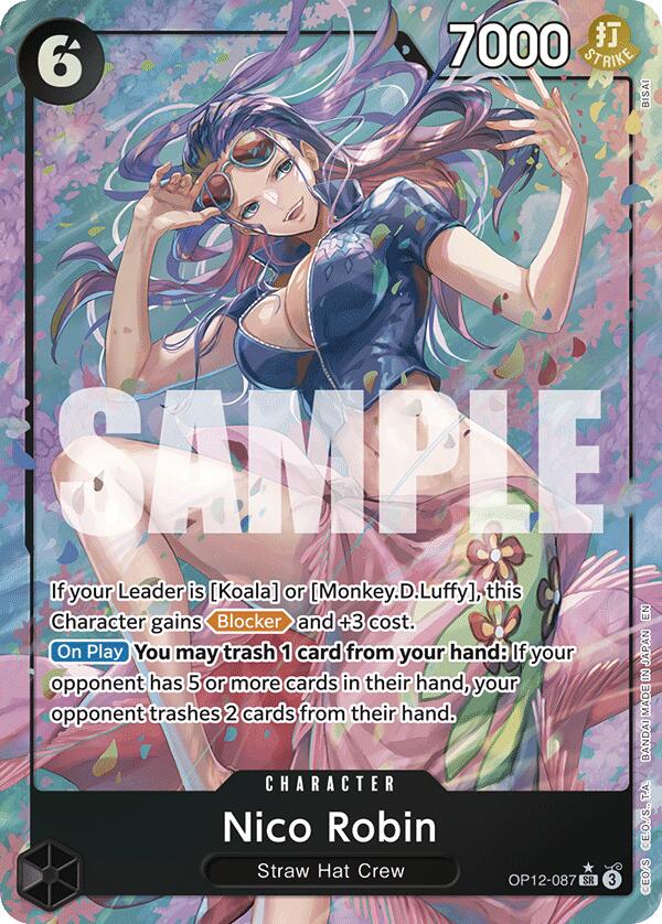 Nico Robin (Alternate Art) [OP12 - OP12-087] - Shippin Texas