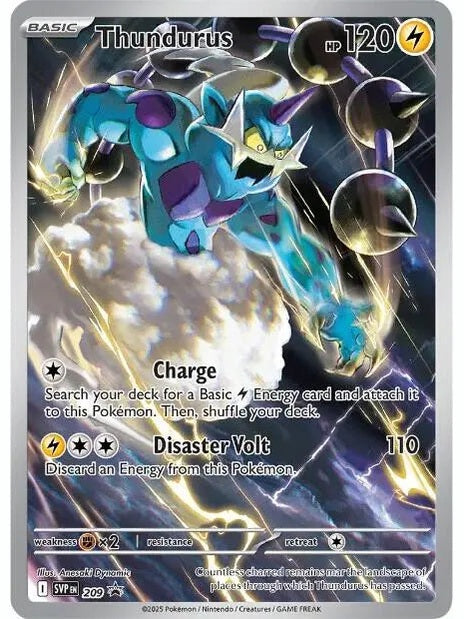Thundurus - 209 [SVP - 209] SV: Scarlet & Violet Promo Cards