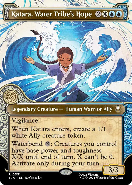 Katara, Water Tribe's Hope (Showcase) [TLA - 351] - Shippin Texas