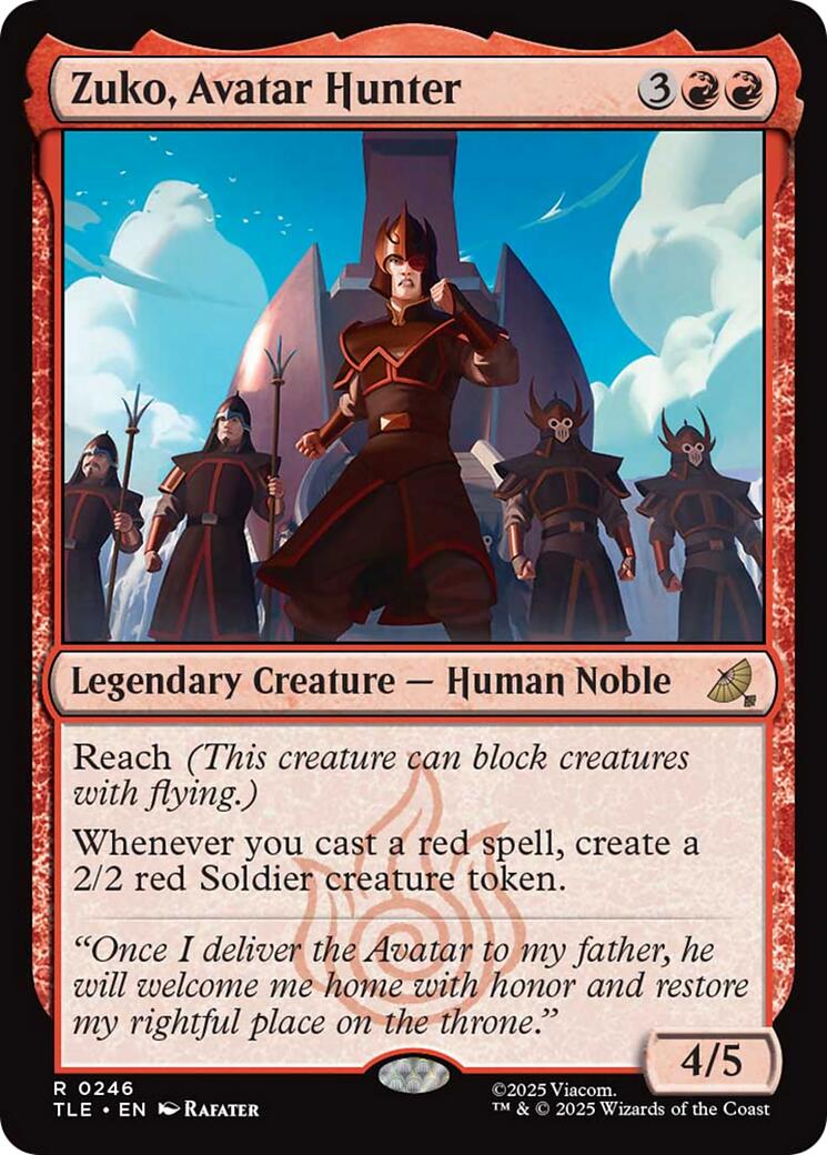 Zuko, Avatar Hunter (0246) [TLE - 246] - Shippin Texas