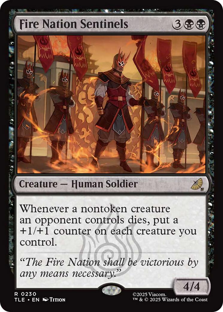 Fire Nation Sentinels [TLE - 230] - Shippin Texas