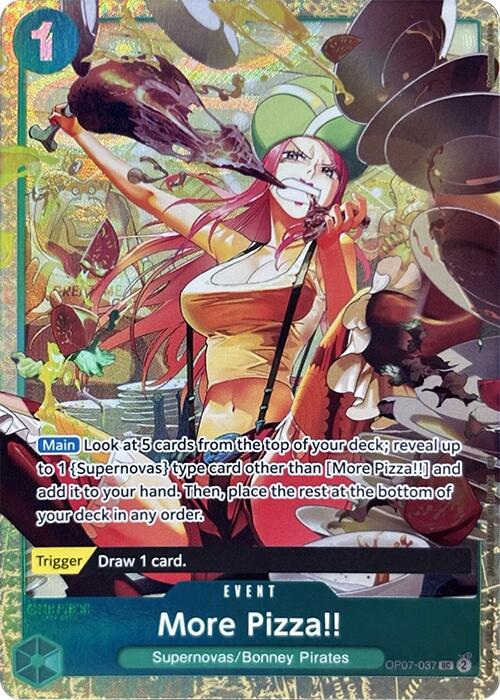 More Pizza!! (Premium Card Collection -Best Selection Vol. 4-) [OP-PR - OP07-037] - Shippin Texas